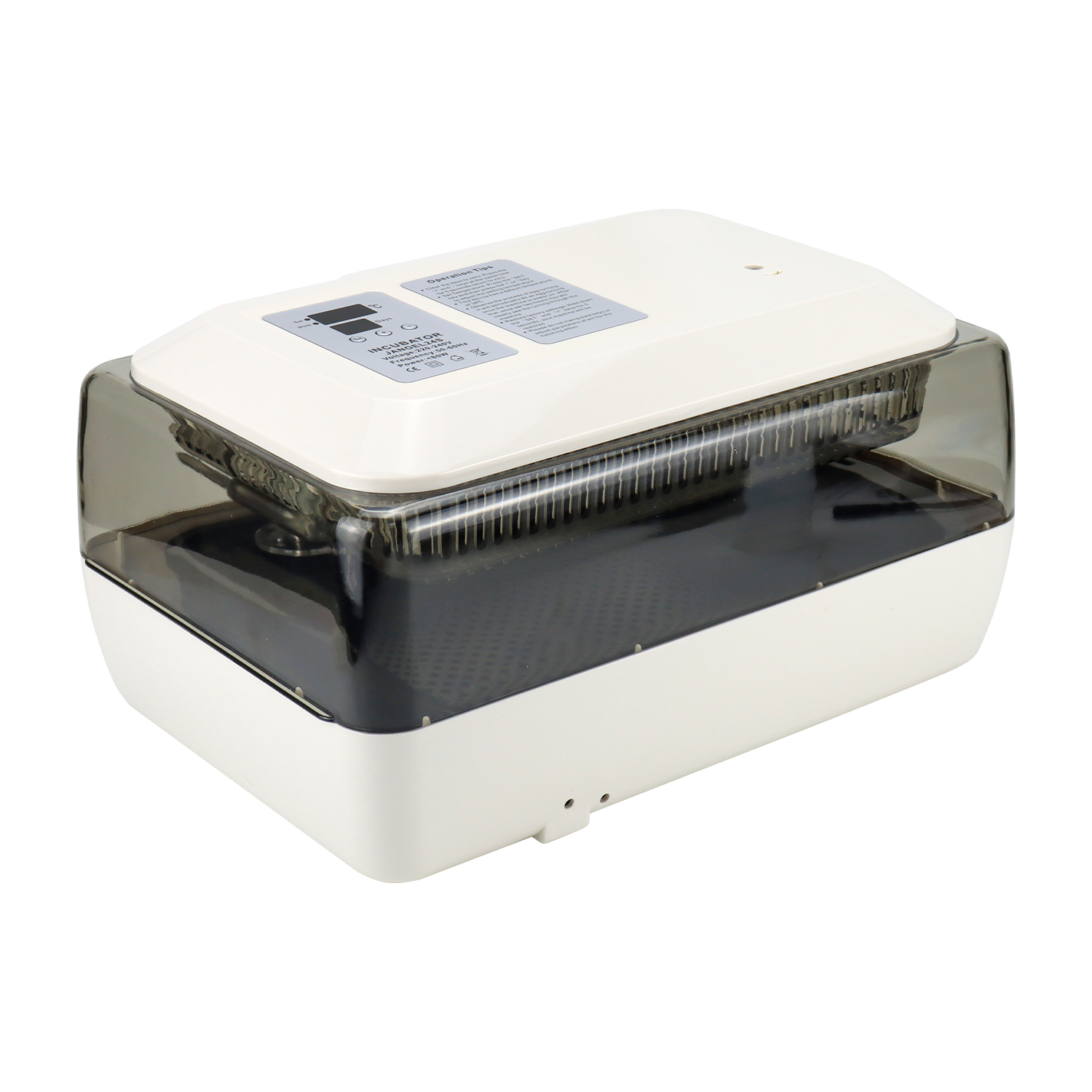  Incubateur automatique d'œufs 24 œufs, petit incubateur PC ABS pour la maison
